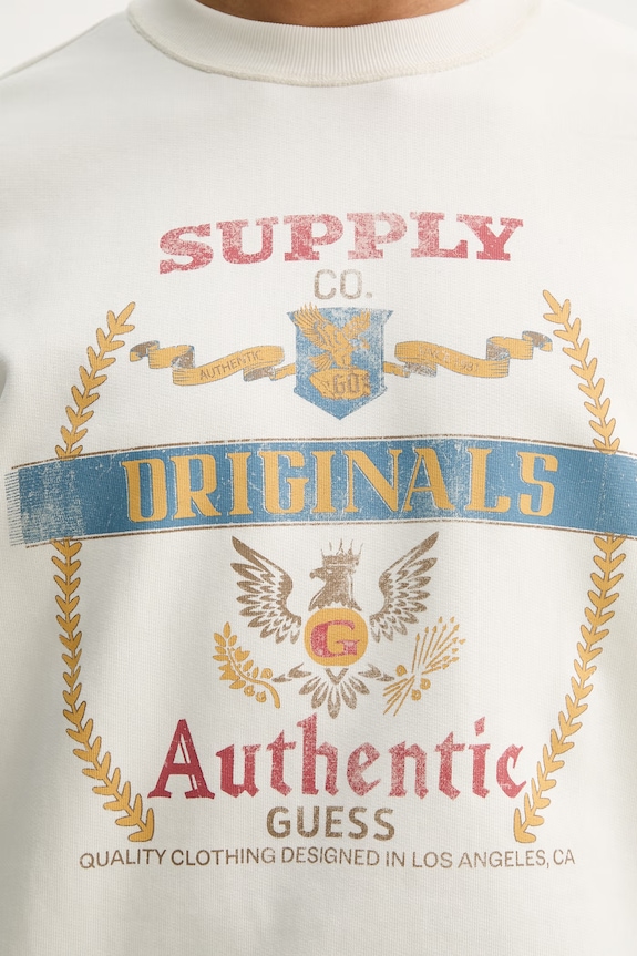 Guess Originals hanorac de bumbac M6RQ34.KCPR1 bej