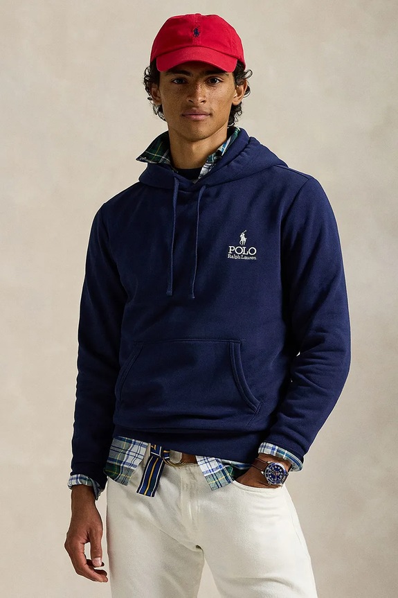 Polo Ralph Lauren felső aplikációval sötétkék 710981137