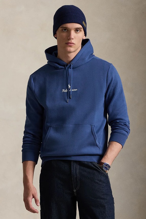 Polo Ralph Lauren felső aplikációval sötétkék 710981369