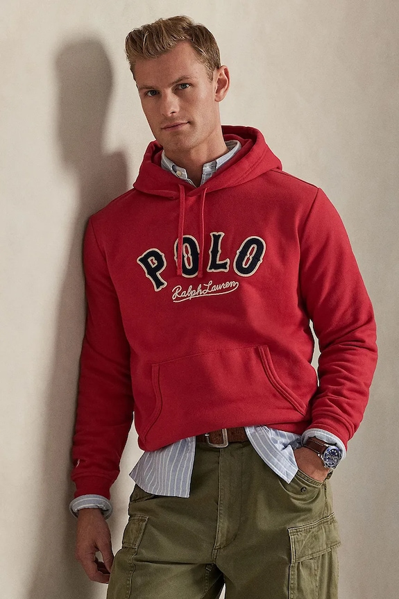Polo Ralph Lauren bluza 710P04872 czerwony