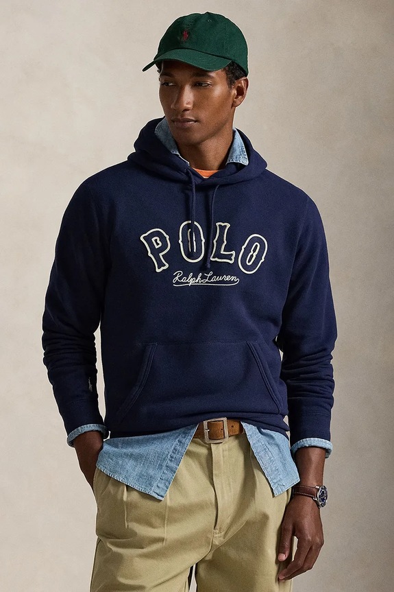 Polo Ralph Lauren bluza z kapturem granatowy 710P04872