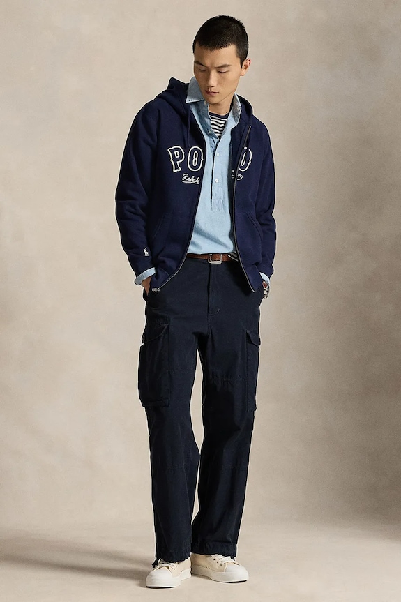 Îmbrăcăminte Polo Ralph Lauren bluză 710P04874 bleumarin