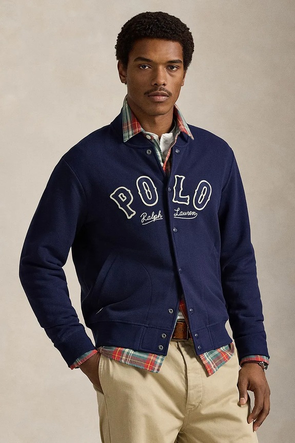 Polo Ralph Lauren bluză imprimeu bleumarin 710P04875