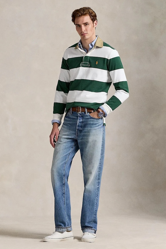 Îmbrăcăminte Polo Ralph Lauren hanorac de bumbac 710P05317 verde