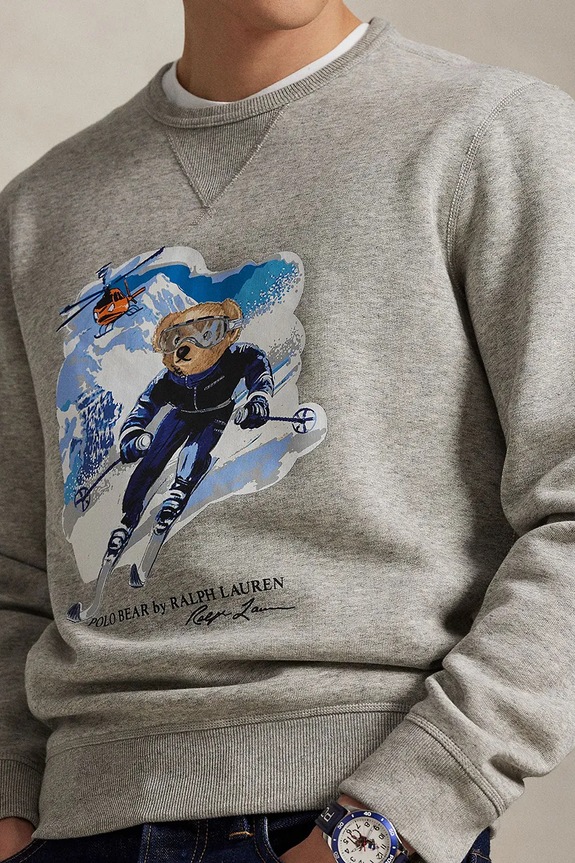 Polo Ralph Lauren felső szürke 710B13911
