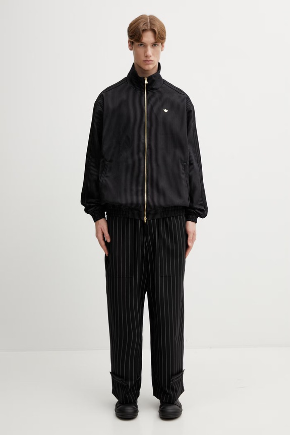 Rozepínací mikina adidas Originals Firebird TT KC9051 černá