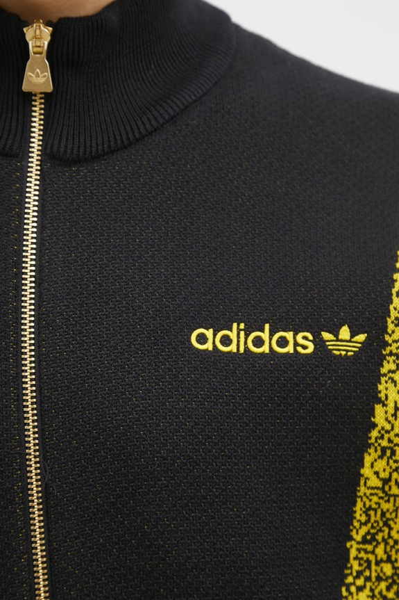 Kardigan adidas Originals Santiago Jacket crna KC9088