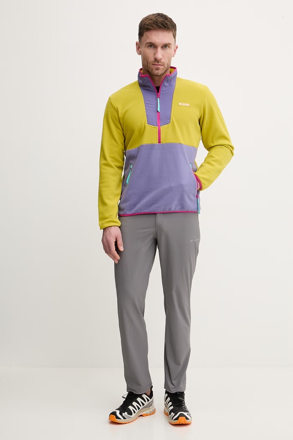 Αθλητική μπλούζα Columbia Sequoia Grove 2095901 κίτρινο SS26