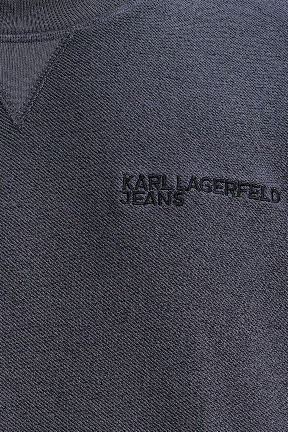 Bavlnená mikina Karl Lagerfeld Jeans B1M20056 sivá