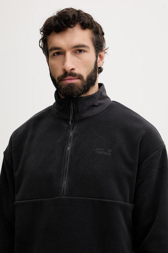 Jack Wolfskin športni pulover moški Sumetro črna A66042