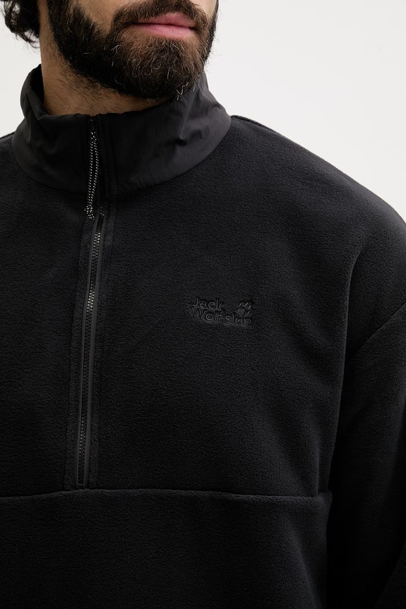 Jack Wolfskin športni pulover moški Sumetro A66042 črna