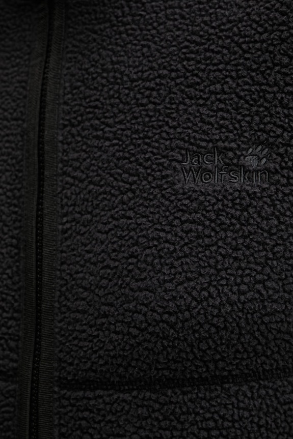 Jack Wolfskin pulover moški Lite Curl A65899 črna