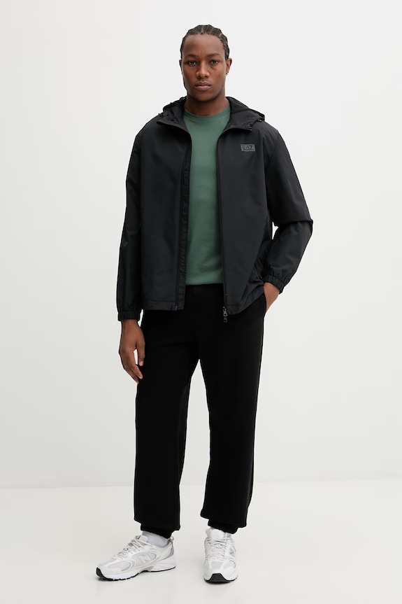 EA7 Emporio Armani geacă AF13549.7M001493 negru SS26