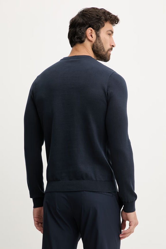 Odzież EA7 Emporio Armani sweter bawełniany AF14755.7M000541 granatowy