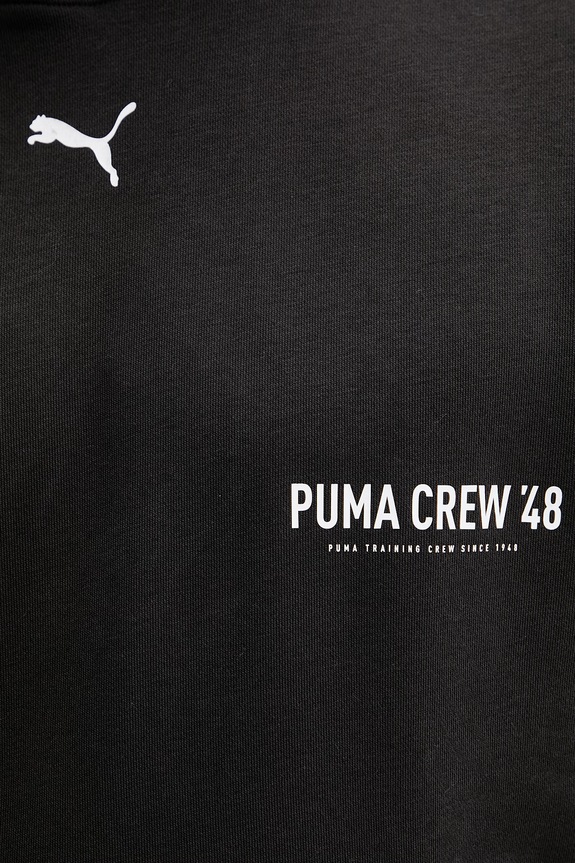 Puma hanorac fără mâneci pentru bărbați, cu bumbac GRAPHICS FRENCH 528672 negru