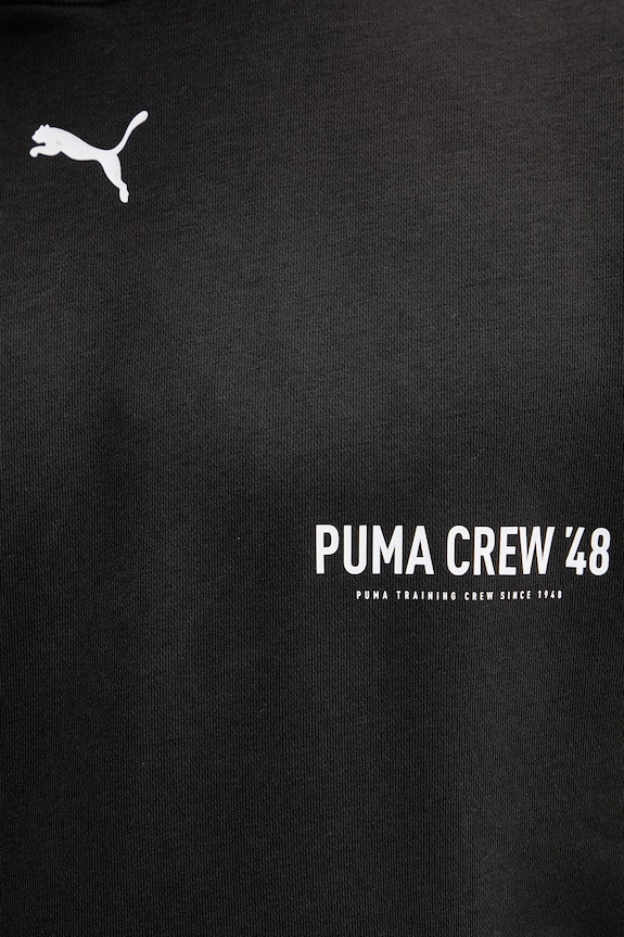 Puma hanorac fără mâneci pentru bărbați, cu bumbac GRAPHICS FRENCH 528672 negru
