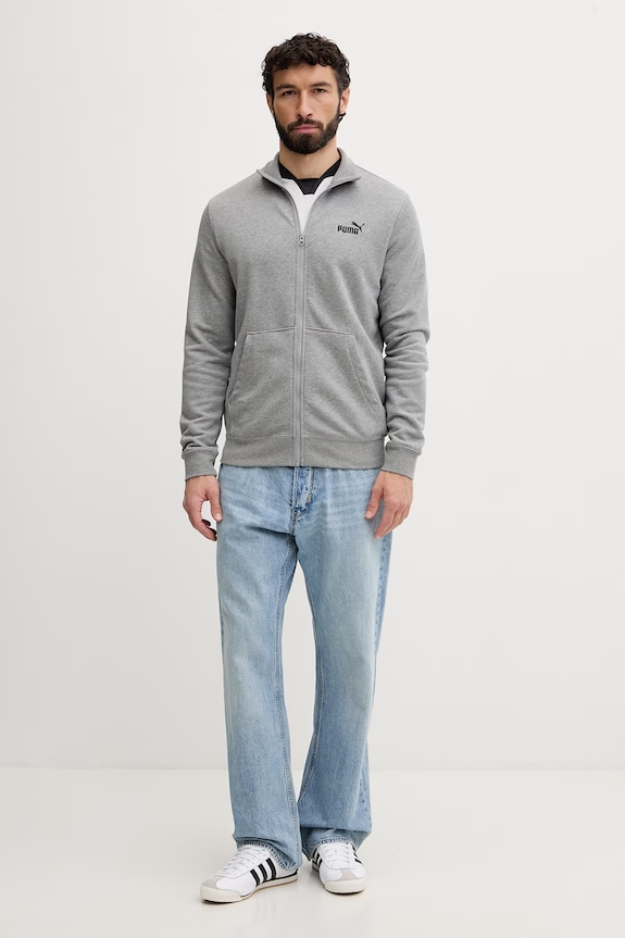Puma bluza Essentials Logo 682584 szary SS26