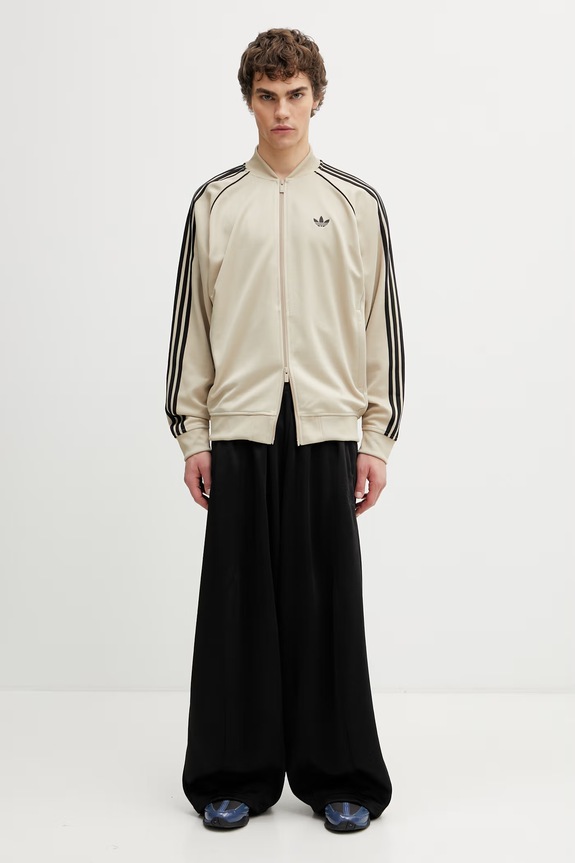 adidas Originals bluza rozpinana męska KC8524 beżowy
