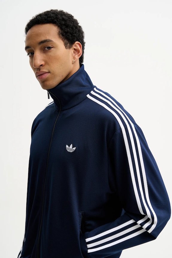 Mikina adidas Originals Firebird modrá KD4077
