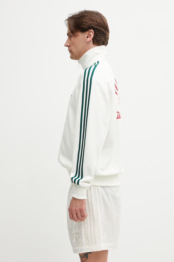 adidas Originals μπλούζα με κουμπιά βαμβακερή ανδρική KD6625 μπεζ SS26