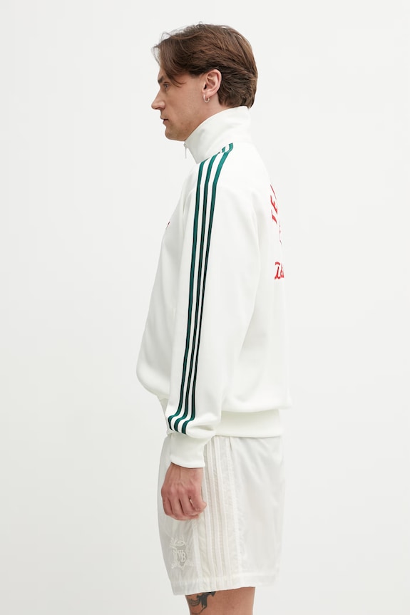 adidas Originals μπλούζα με κουμπιά βαμβακερή ανδρική KD6625 μπεζ SS26