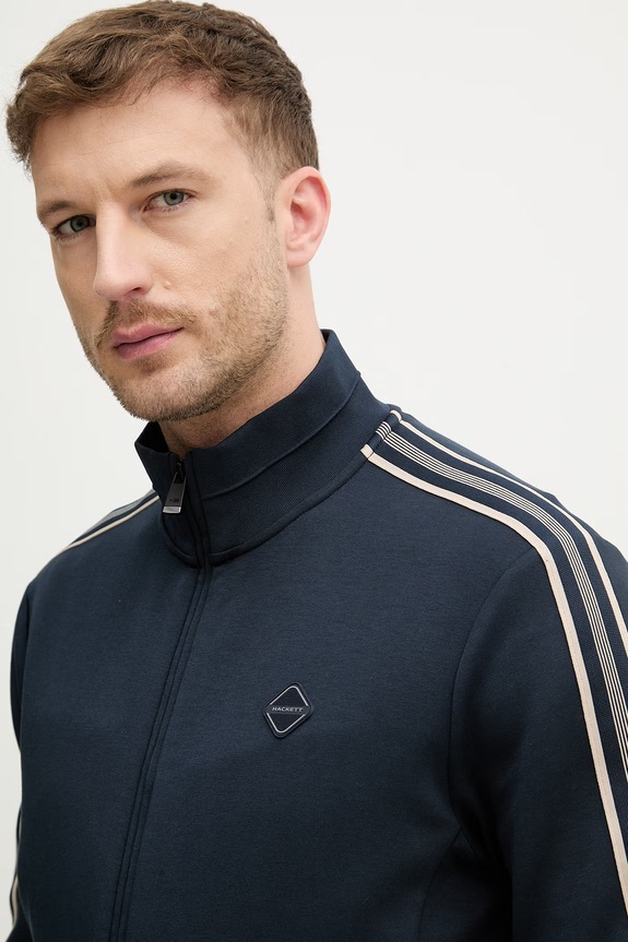 Μπλούζα Hackett London σκούρο μπλε HM5800084
