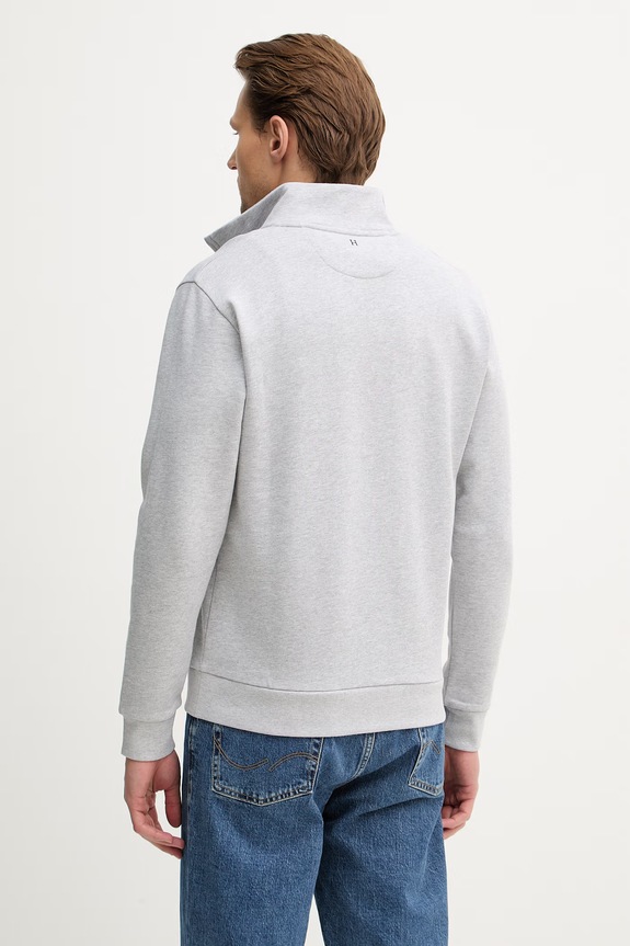 Odzież Hackett London bluza bawełniana HM5800090 szary