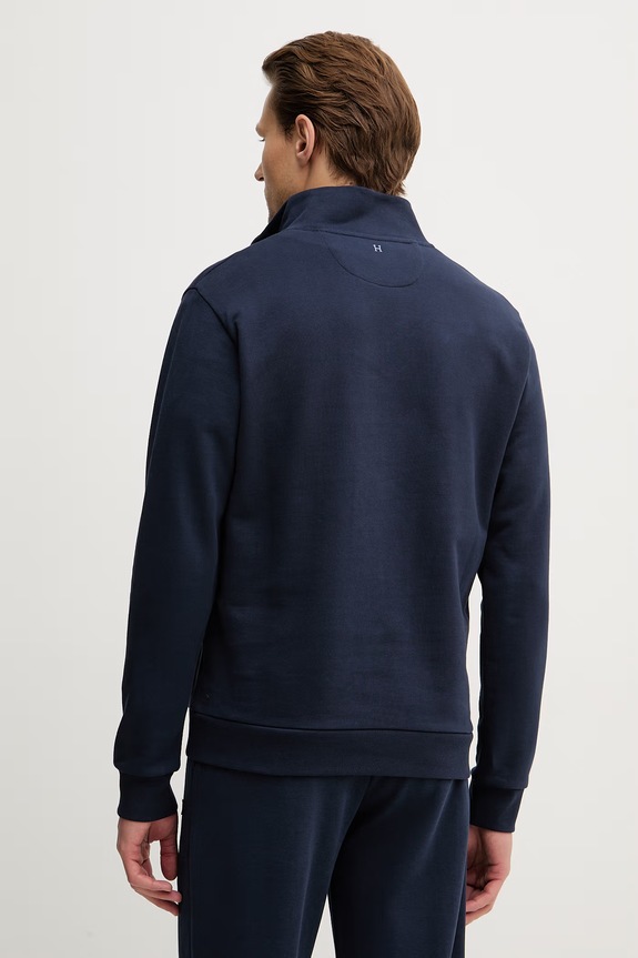 Odzież Hackett London bluza bawełniana HM5800090 granatowy
