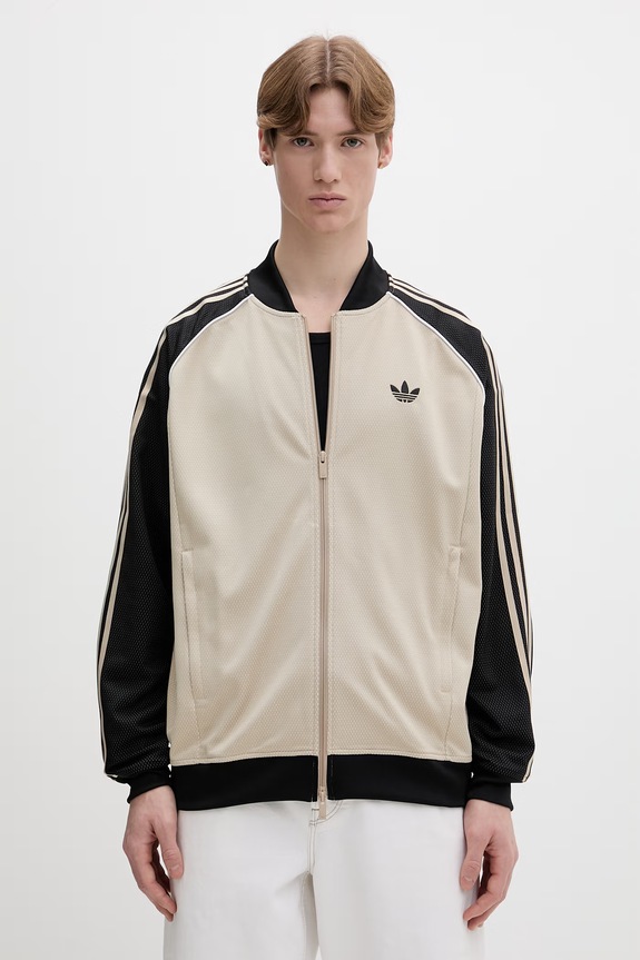 adidas Originals bluza rozpinana męska pozostałe beżowy KE0114