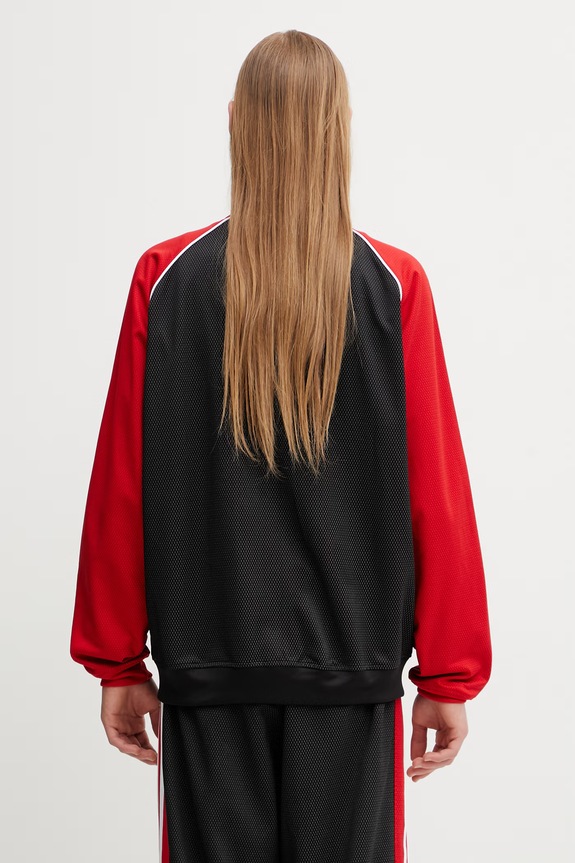Abbigliamento adidas Originals felpa con cerniera da uomo KE0115 nero
