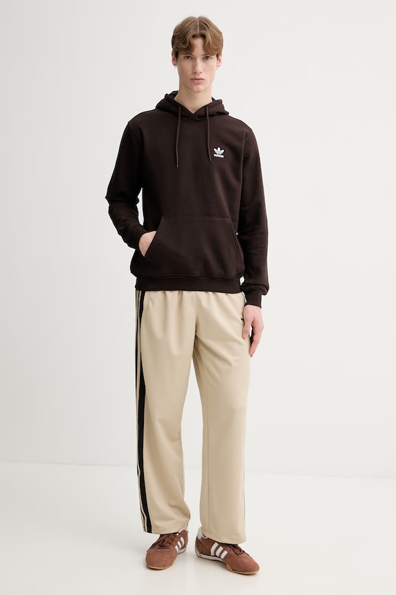 Mikina adidas Originals KE1144 hnedá SS26