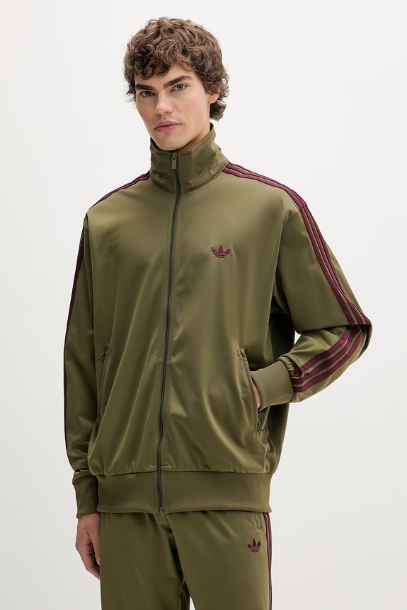 Μπλούζα adidas Originals Firebird χωρίς κουκούλα πράσινο KE1644