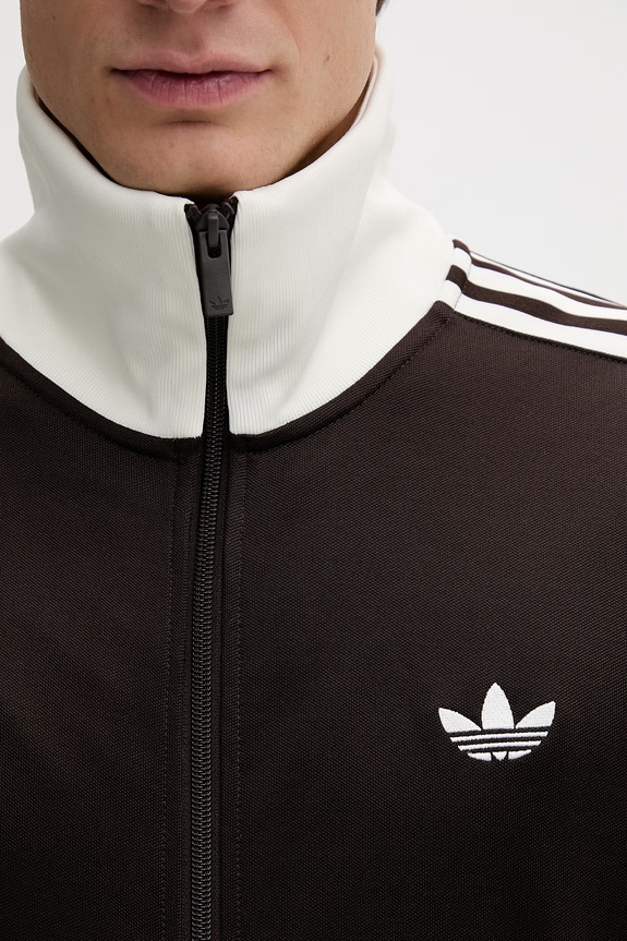 Mikina adidas Originals Beckenbauer KE1665 hnědá