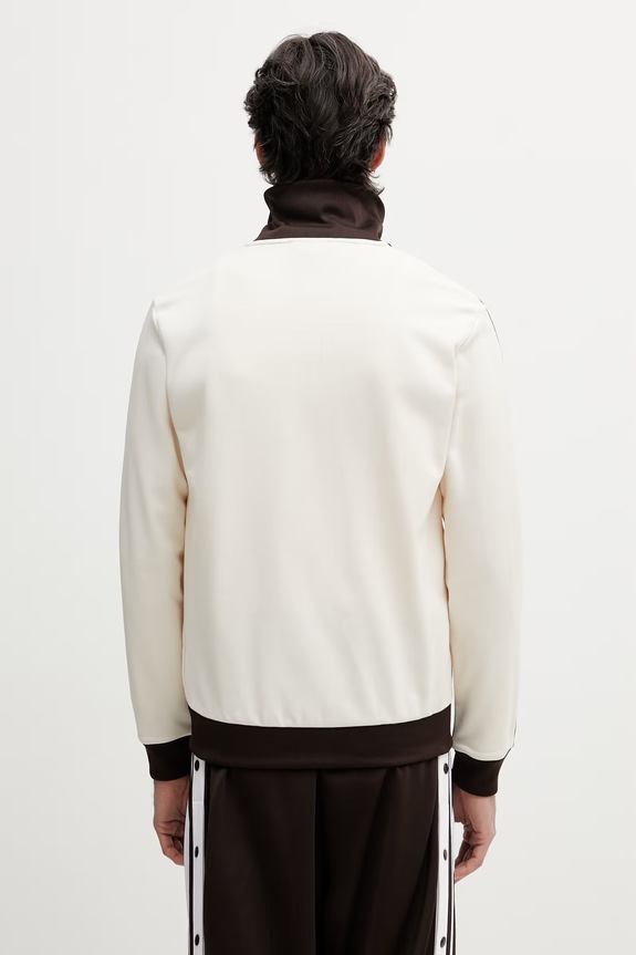 Clothing Adidas Originals Zip-up sweatshirt with cotton Men's KQ9491 beige