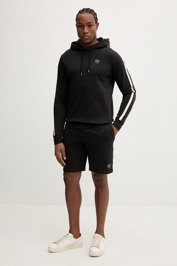 Puma bluza bawełniana Essentials Elevated 692016 czarny SS26