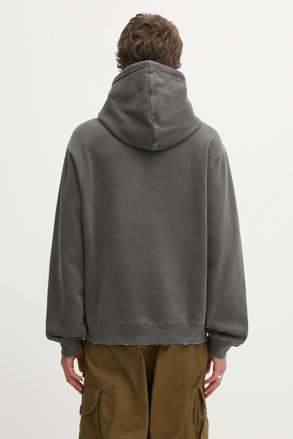 Odzież Carhartt WIP bluza bawełniana Hooded Torion Sweat I036053.89B7 szary