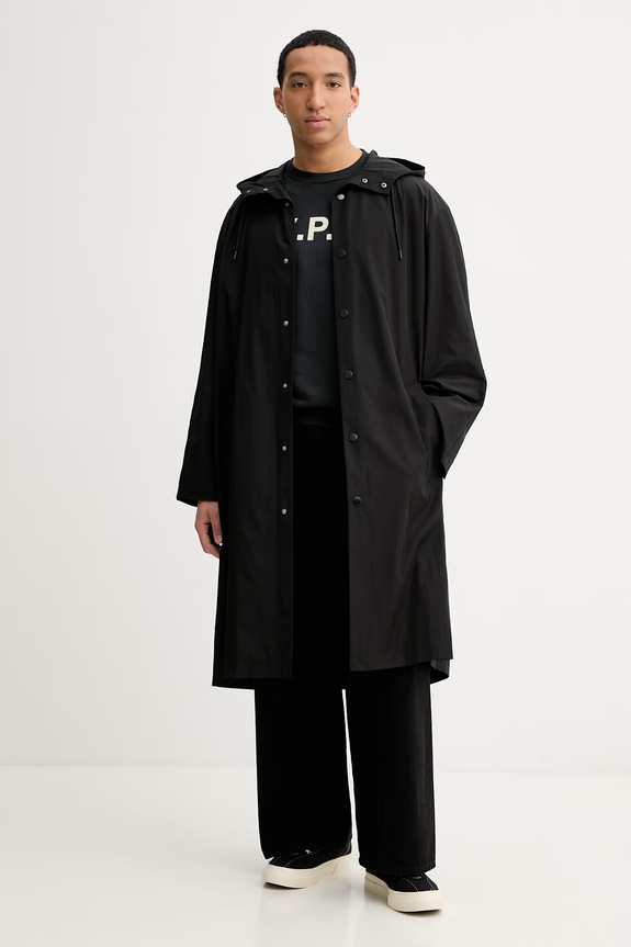 A.P.C. bluza bawełniana SWEAT STANDARD GRAND VPC COHMC.M27907 czarny SS26