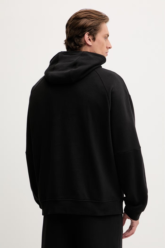 Odzież Calvin Klein Performance bluza z kapturem męska z bawełną LVGMS6W305 czarny