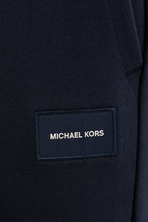 Michael Kors spodnie dresowe bawełniane granatowy CR652VFHC4