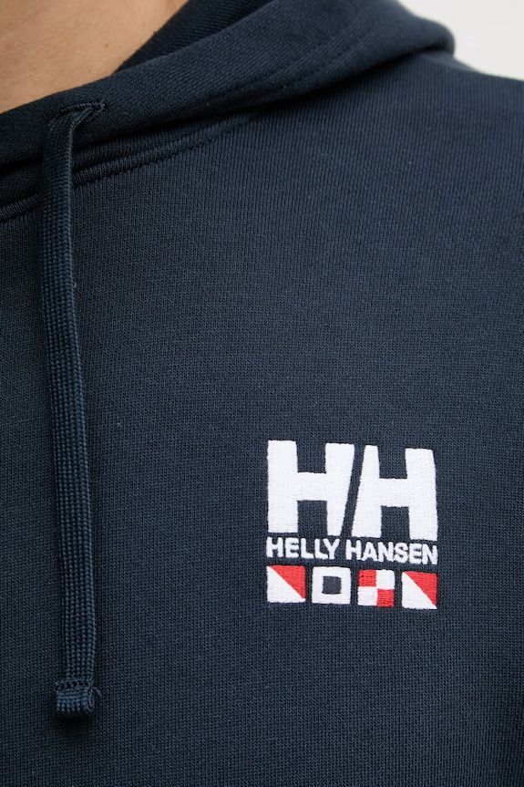 Helly Hansen bluza męska bawełniana SHORELINE 54546 granatowy