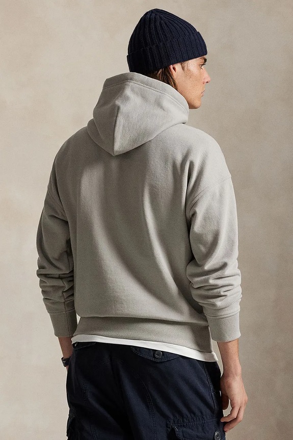 Polo Ralph Lauren bluza HEAVY WT FLEECE 710917904016 szary SS26