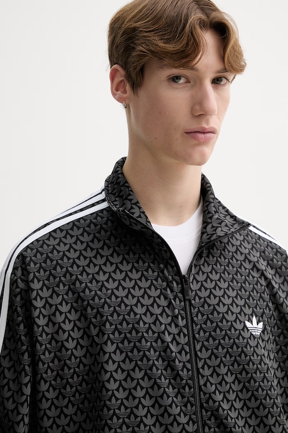 Суичър adidas Originals Firebird черен KC9158