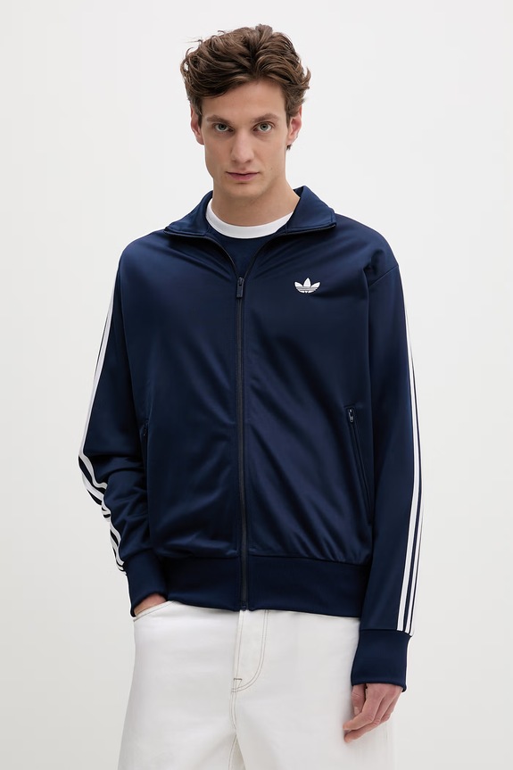 adidas Originals bluza Firebird pozostałe granatowy KD8313