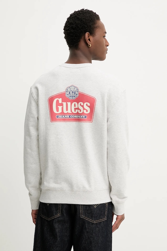 Odjeća Pamučna dukserica Guess Jeans M6RQ21.KCPR1 siva