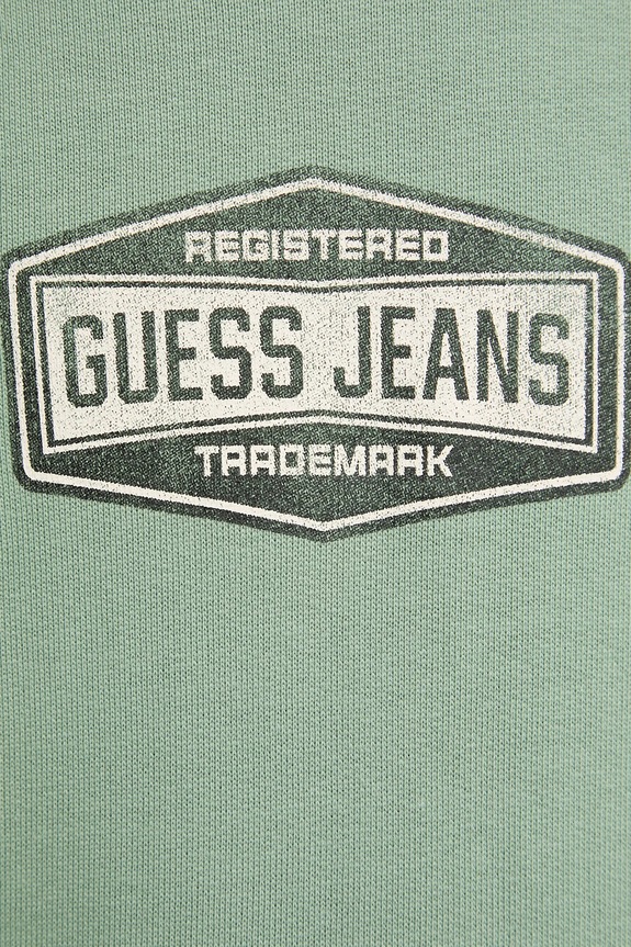 Pamučna dukserica Guess Jeans M6RQ25.KCPR1 zelena