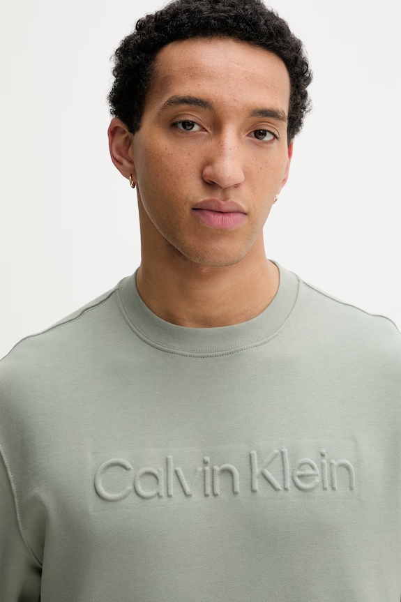 Calvin Klein Melegítőfelső férfi pamut zöld LV04LF230G