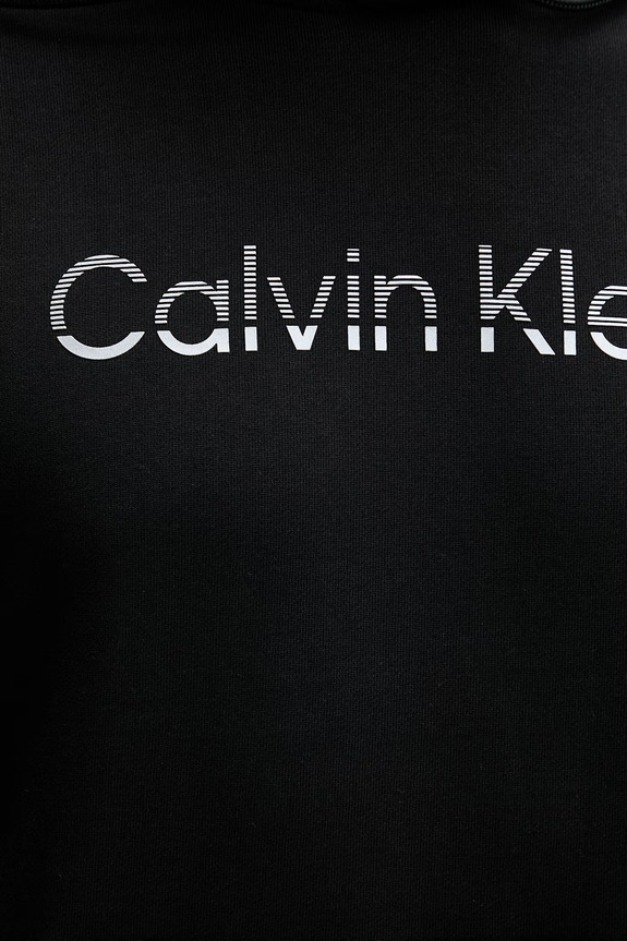 Calvin Klein kapucnis melegítőfelső férfi pamut LV04LF242G fekete