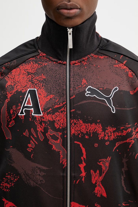 Puma x Ahluwalia Hanorac cu fermoar pentru bărbați negru 635235