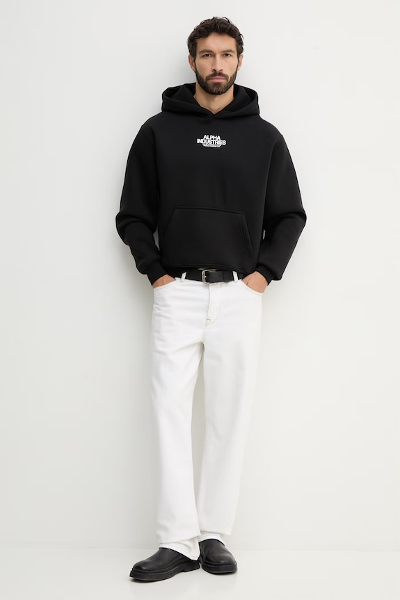 Alpha Industries bluza Scorpion Cyborg Hoodie 266332 czarny SS26