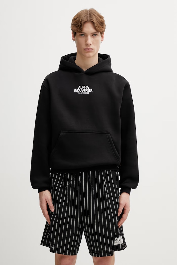 Abbigliamento Alpha Industries felpa Scorpion Cyborg Hoodie 266332 nero